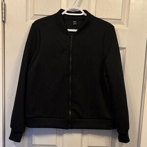 SHEIN Black Quilted Jacket